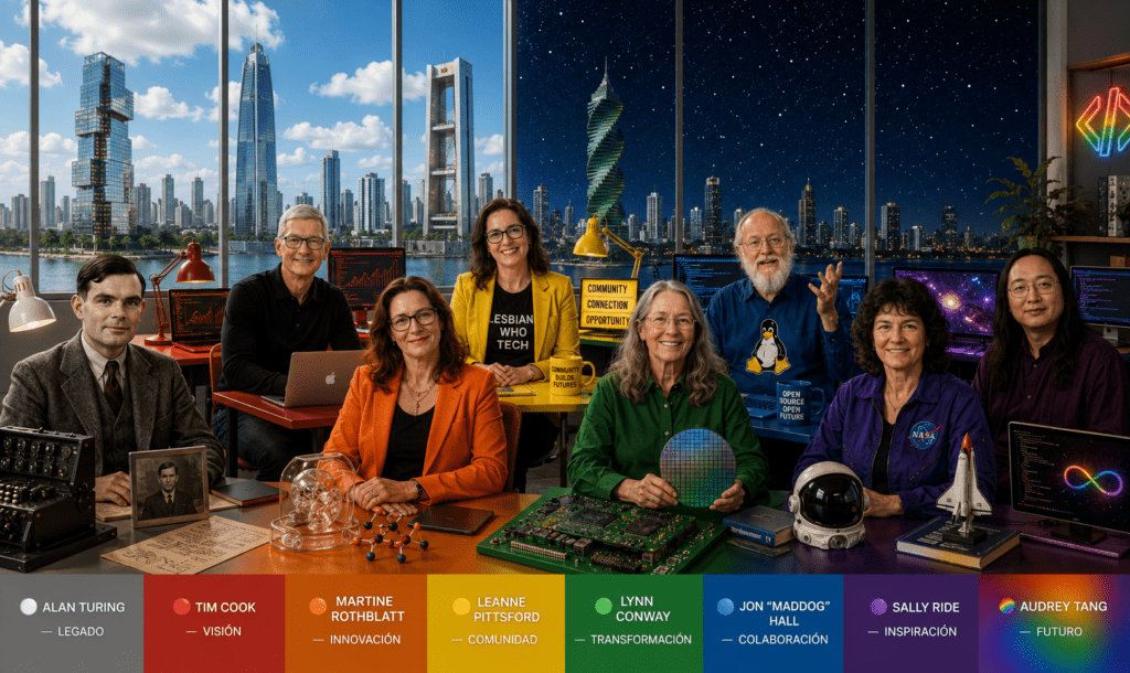 Los colores de la innovación - ocho líderes LGBTQ