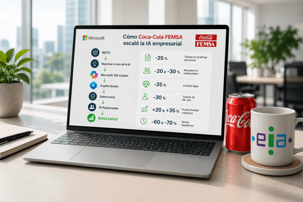 COCA COLA FEMSA CON MICROSOFT 2 ¿Cómo Coca-Cola FEMSA escaló la IA empresarial?